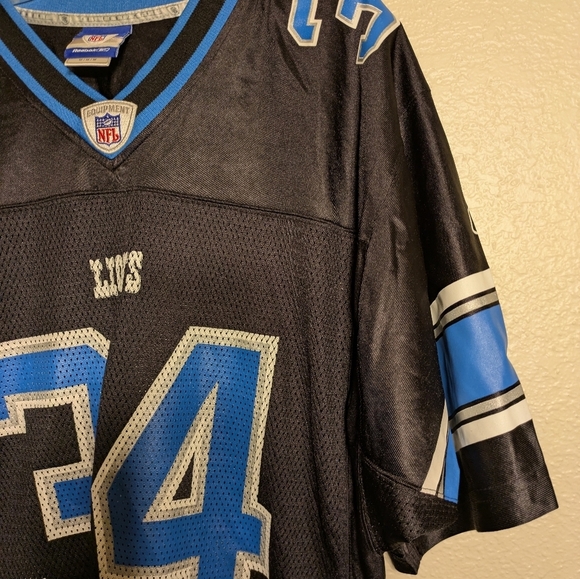 Rebook NFL Team Jersey with Blue Accents Size Medium Pre-owned - Picture 5 of 7